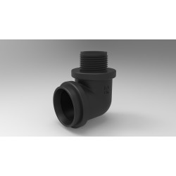 25mm x 3/4" Male Elbow