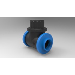 15mm X 1/2" Female T, Bag...