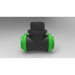 20mm X 1/2" Female T, Bag of 20