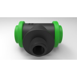 20mm X 1/2" Male T, Bag of 20