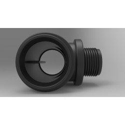 25mm X 3/4" Male T, Bag of 20