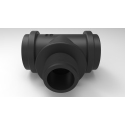 25mm X 3/4" Male T, Bag of 20