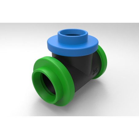 20mm - 15mm Reducing T, Bag of 20