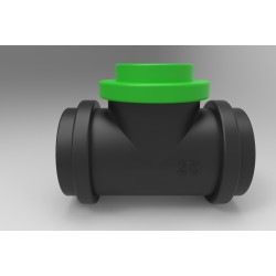 25mm - 20mm Reducing T, Bag of 20