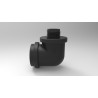 25mm X 1/2" Male Elbow, Bag of 20