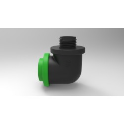 20mm X 1/2" Male Elbow, Bag of 20