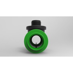 20mm X 1/2" Male T